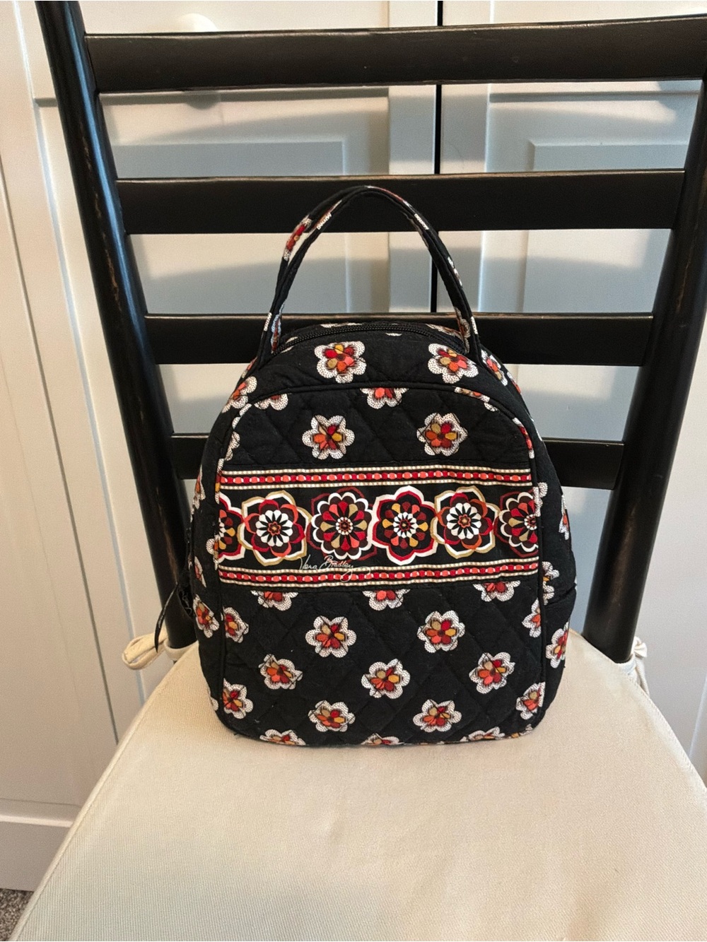 Vera Bradley Quilted Floral Lunch Bag